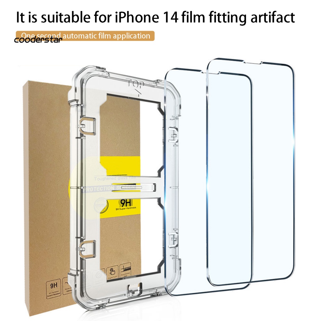 1 Bộ Film Dán Cường Lực Bảo Vệ Màn Hình Điện Thoại Chống Cháy Nổ Cho iPhone14