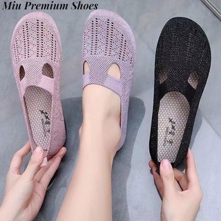Giày Thể Thao Phối Lưới Thoáng Khí Thoải Mái
