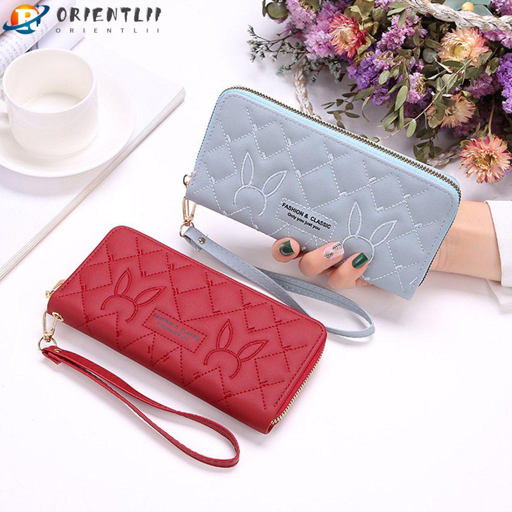 Ví Đựng Điện Thoại Có Khóa Kéo Thời Trang Dành Cho Nữ