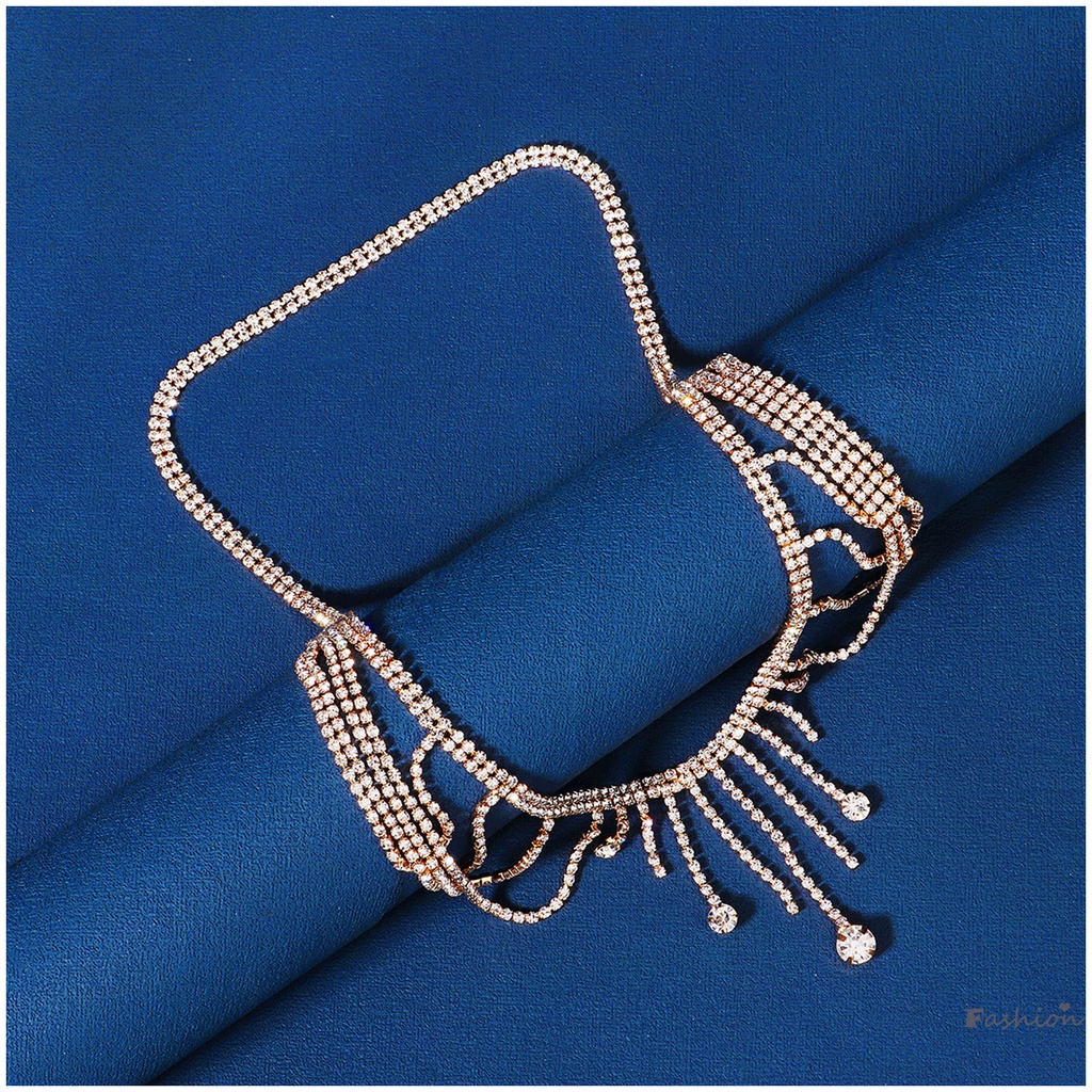 Cài Tóc Đính Đá Chống Trượt Chất Lượng Cao Cho Nữ