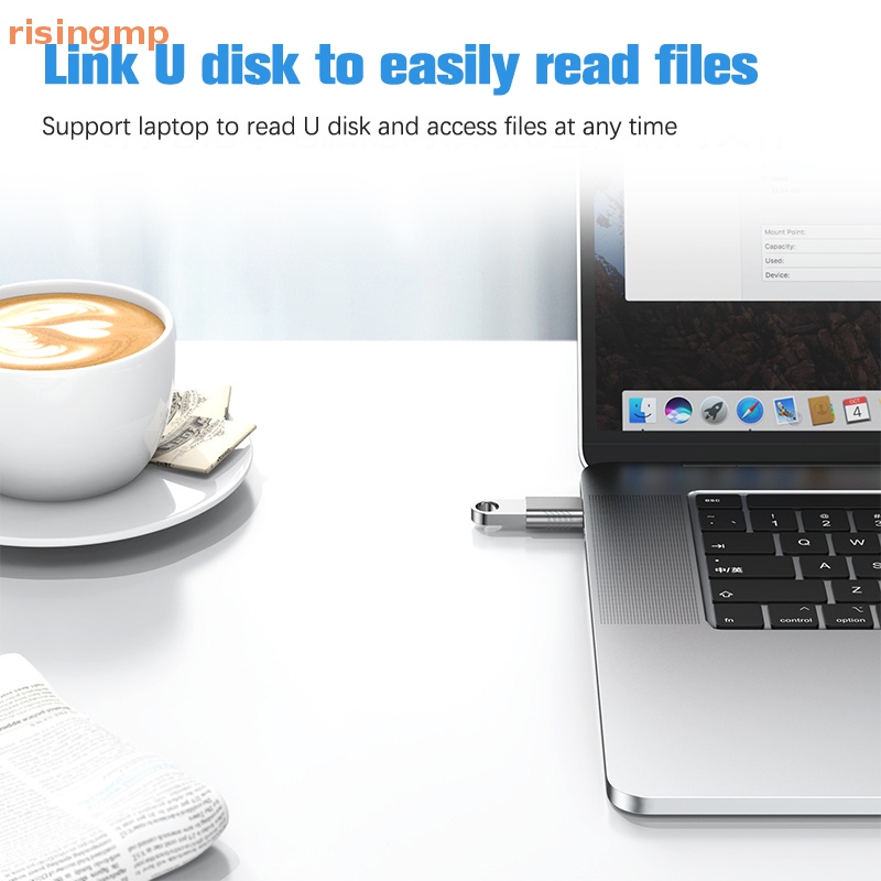 Đầu Chuyển Đổi Type-C Sang USB 3.2 Bằng Hợp Kim Kẽm Chuyên Dụng Cho Điện Thoại Di Động