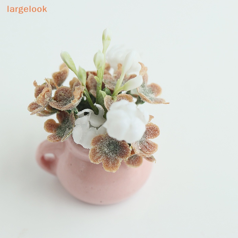 Lọ Hoa Mini Trang Trí Nhà Búp Bê Màu Sắc Ngẫu Nhiên Tỷ Lệ 1 / 12