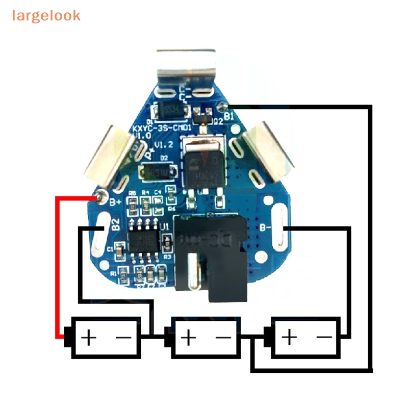 Bảng Mạch Nguồn 3S 12.6V 40A BMS Lithium Dành Cho Máy Khoan Điện