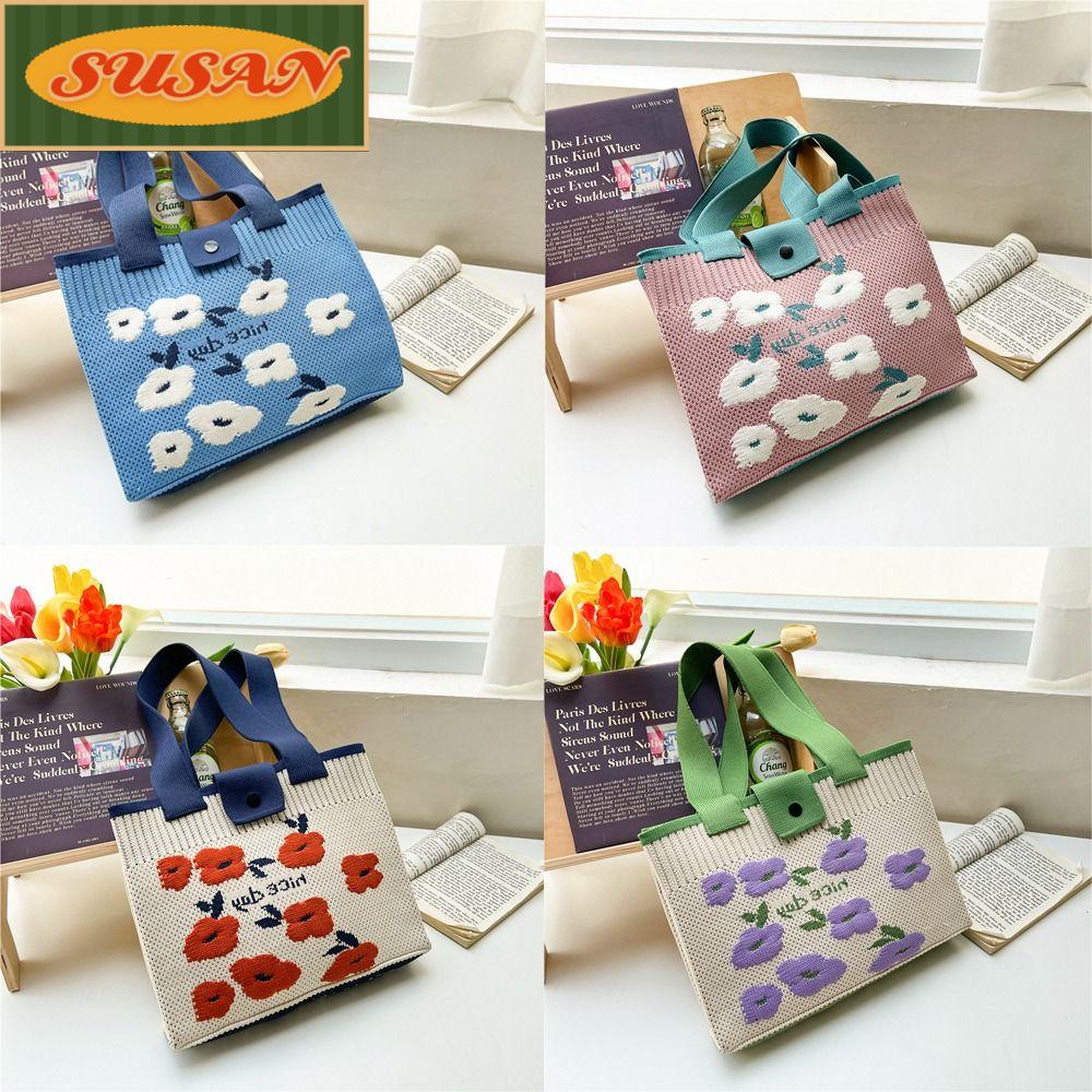 Túi Xách Đeo Vai Đan Hoa Thời Trang Mới Cho Nữ