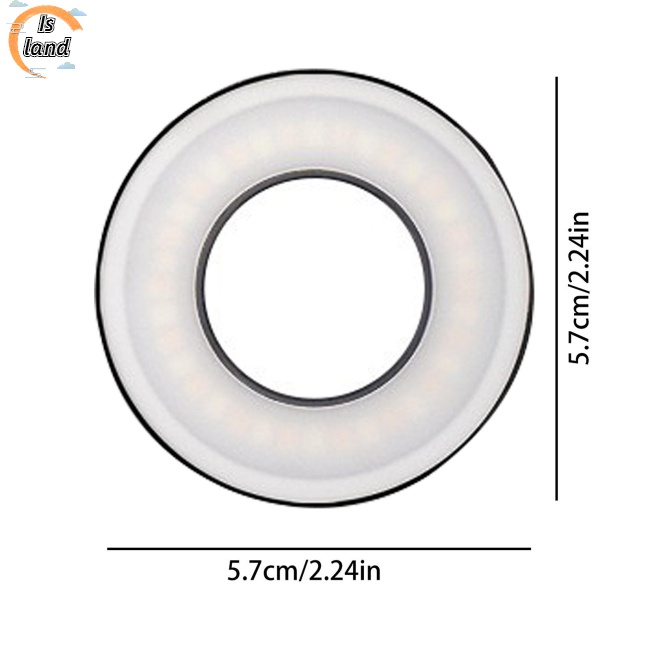 Gương Trang Điểm Mini Có Đèn Led W36 Có Thể Sạc Lại Bằng Cổng Usb Cho Điện Thoại