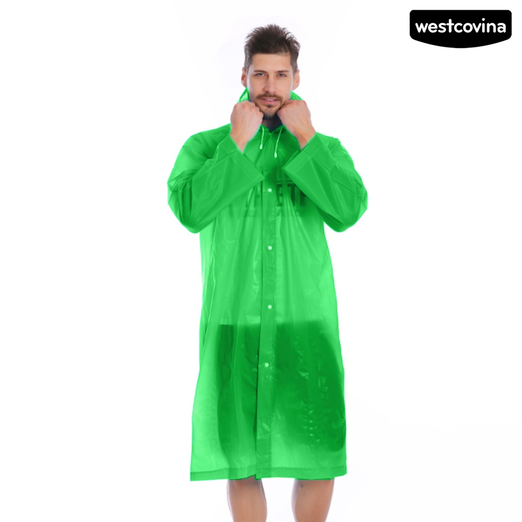 [COD]☁Áo Mưa Di Động Có Mũ Trùm Dày Dặn Chống Nước Có Thể Tái Sử