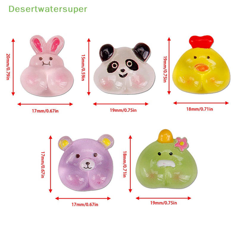 Bộ 10 Động Vật Hoạt Hình Phát Sáng Tự Làm Đồ Trang Trí