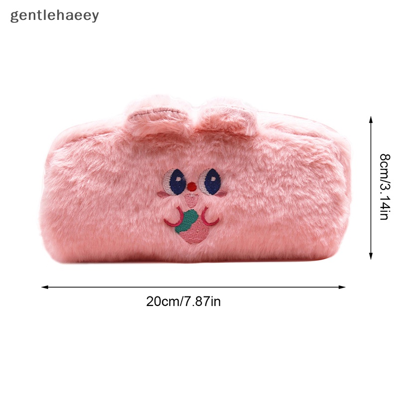 Túi Đựng Bút Phối Lông Dễ Thương Cho Bạn Gái