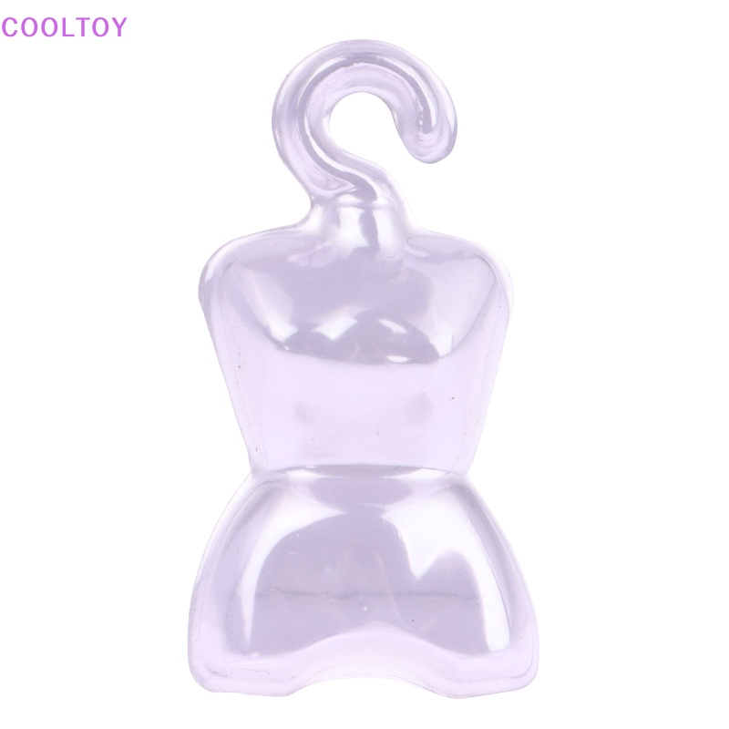 Set 200 Móc Nhựa Treo Quần Áo Búp Bê 11cm Dễ Thương