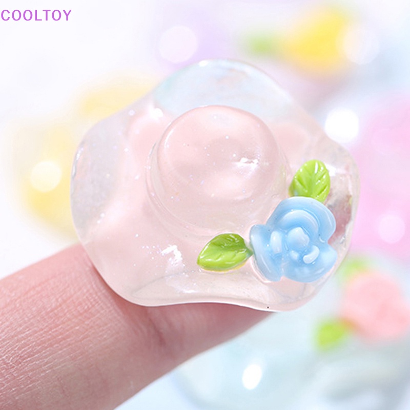 Bộ 10 Đồ trang trí Hoa Bằng Nhựa Phát Quang Trang Trí Sân Vườn DIY