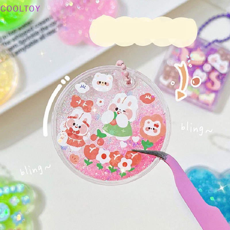 Cooltoy Nhãn Dán Acrylic Trong Suốt Họa Tiết Trái Tim Polco Kpop Guka Girl Phong Cách Hàn Quốc DIY Trang Trí Album Ảnh Văn Phòng Phẩm Bán Chạy