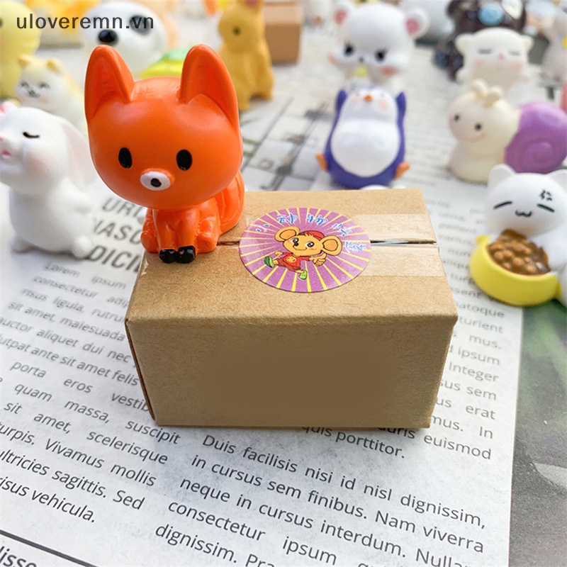 2 Hộp Carton Mini Trang Trí Nhà Búp Bê Tỉ Lệ 1 / 12