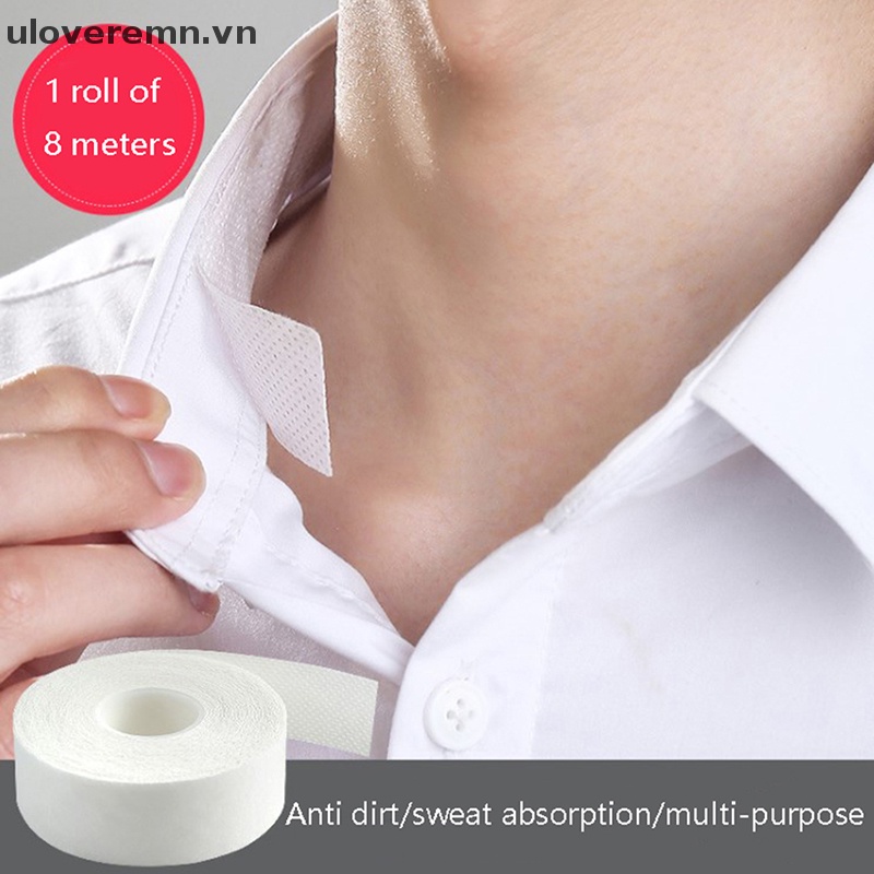 1 Cuộn Băng Quấn Bảo Vệ Cổ Áo Sơ Mi Chống Mồ Hôi Tiện Dụng