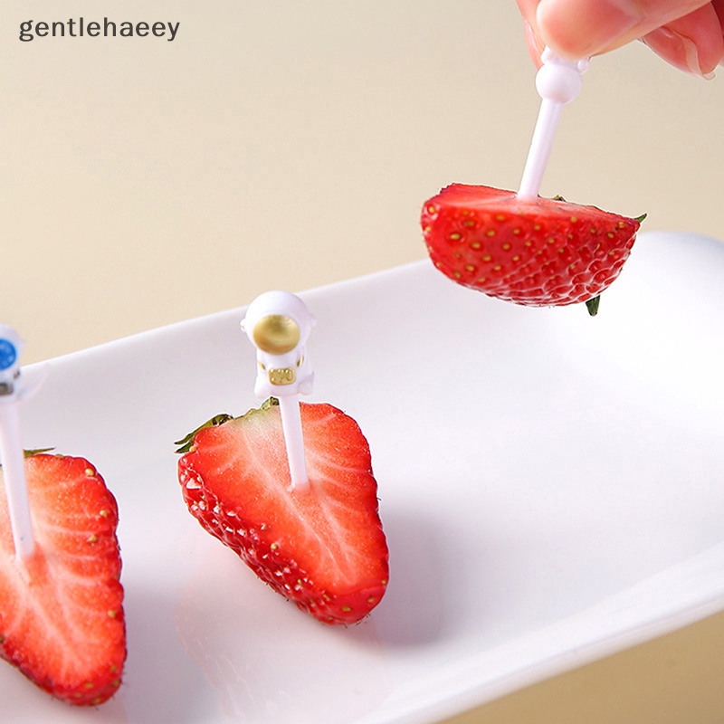 Nĩa Ăn Trái Cây Tráng Miệng Hình Động Vật Hoạt Hình Mini Cho Trẻ Em