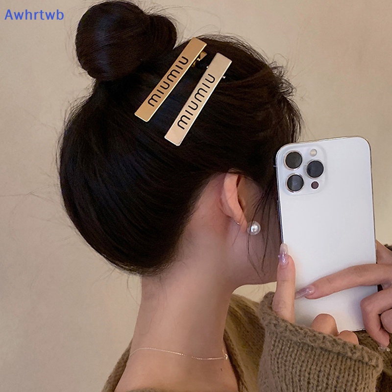 Kẹp Tóc Đính Chữ Thời Trang Thanh Lịch Cho Nữ Mới