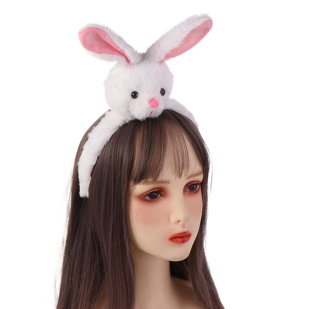 Mxbeauty Băng Đô Cài Tóc Hình Thỏ Hoạt Hình Đơn Giản Cho Nữ