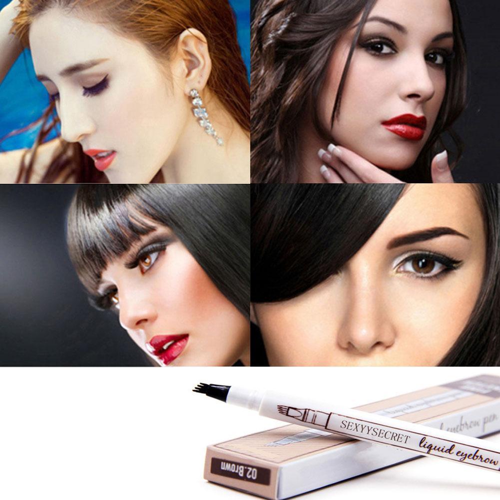 Bút Kẻ Lông Mày Dạng Lỏng Tự Nhiên Chống Thấm Nước T1C5