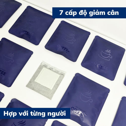 Cà phê 7 cấp hỗ trợ giảm cân cafe phin giấy nguyên chất theo công thức độc quyền của Lửa Việt dành cho người thừa cân