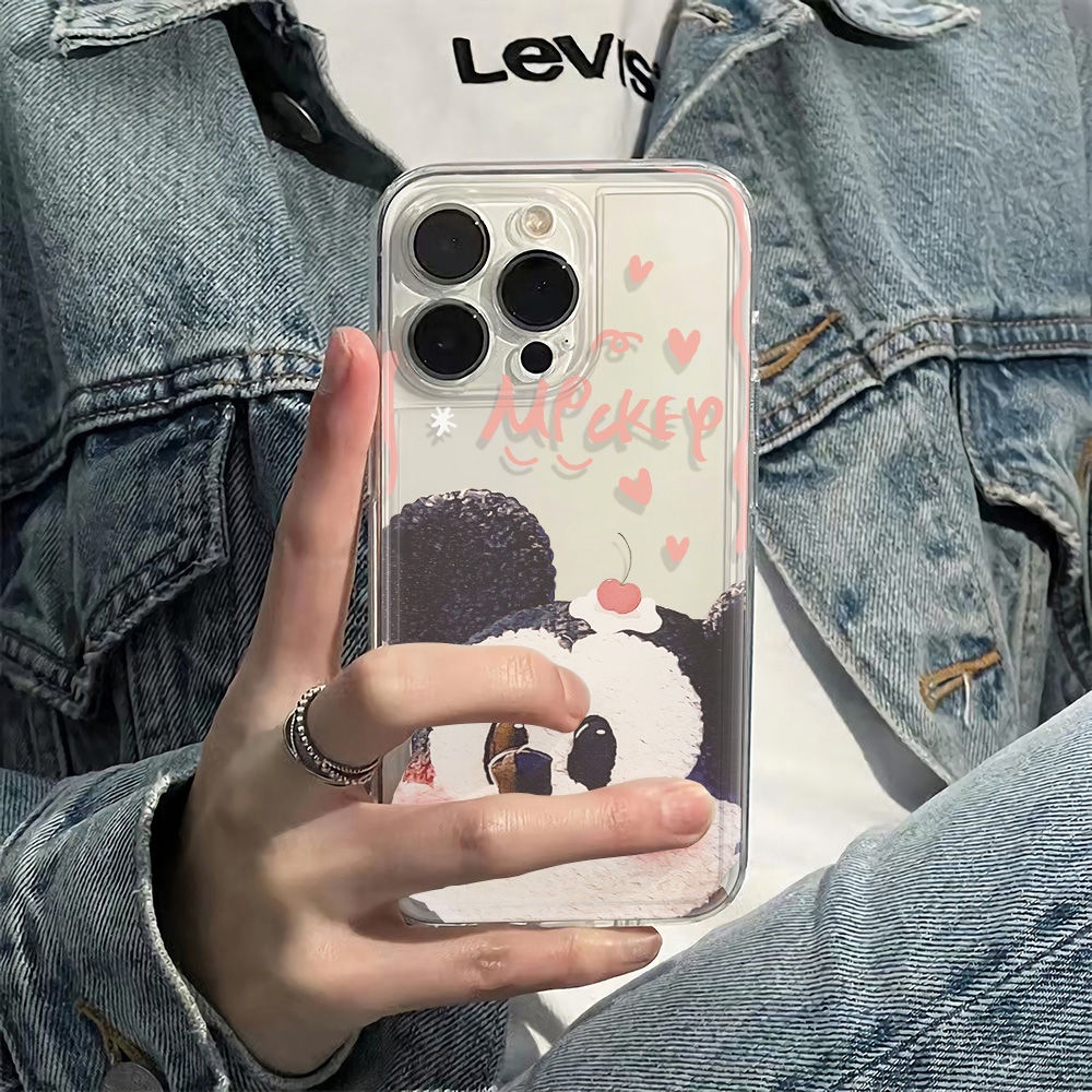 ✅Ốp Điện Thoại Mềm Chống Sốc In Hình Mickey Cho Iphone 13max14pro 1178plus 12 6In ZE5U