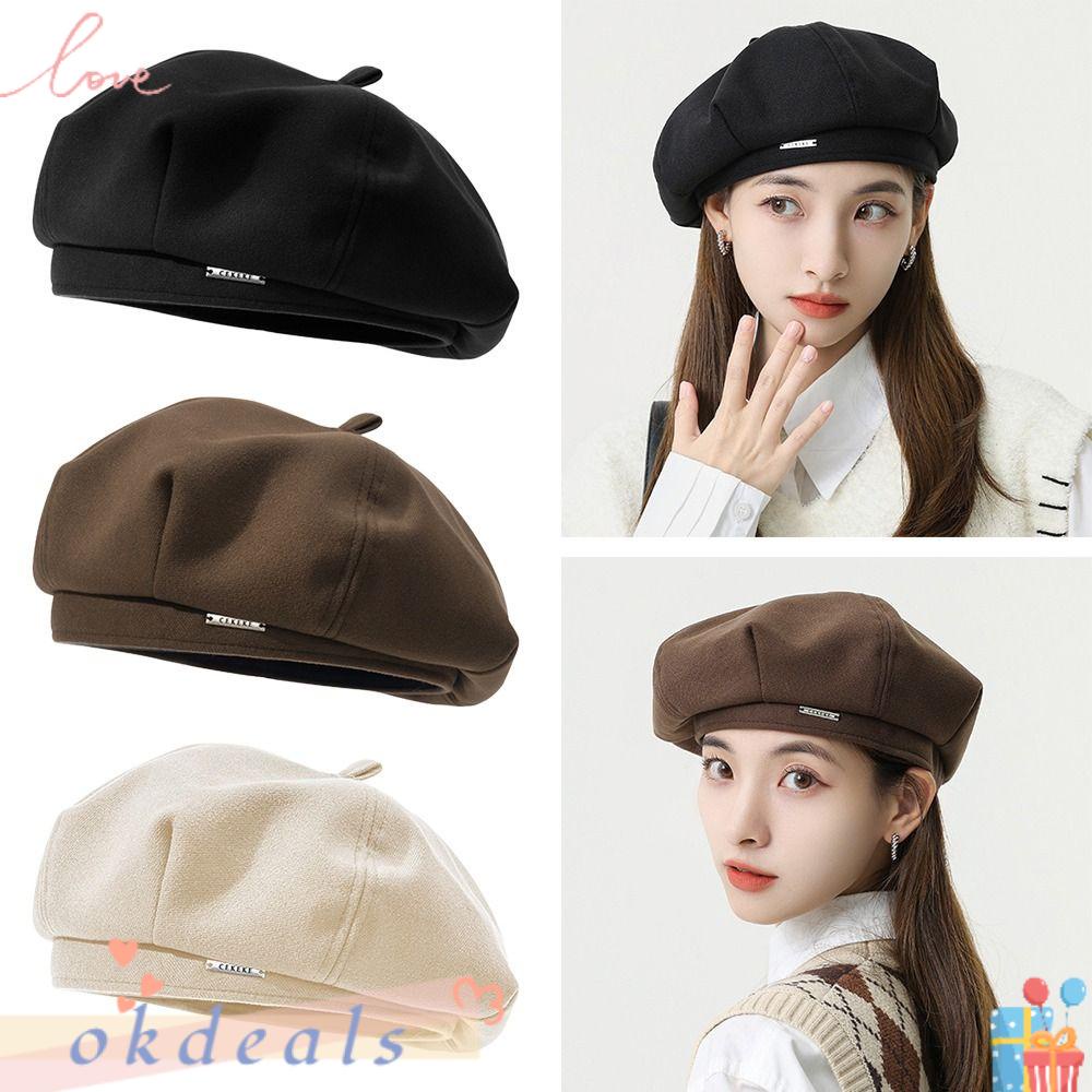 Mũ Beret Phong Cách Cổ Điển Cho Nữ