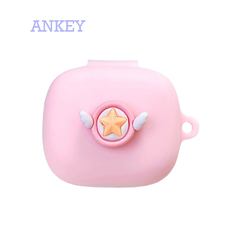 For JBL Wave Flex / Live Free2 / Pro2 / Pro+ / W300 TWS / C260 / Compact Case Protective Cute Cartoon Cover Bluetooth Earphone Shell Accessories TWS Headphone Portable