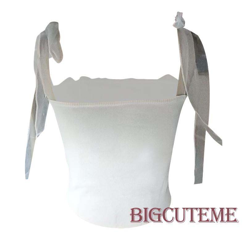 [] - Áo Hai Dây Vải Tuyn Mỏng Vừa Vặn Mùa Hè Cho Nữ Đi Tiệc Câu Lạc Bộ