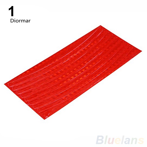 Miếng Dán Phản Quang Trang Trí Vành Bánh Xe Đạp Leo Núi