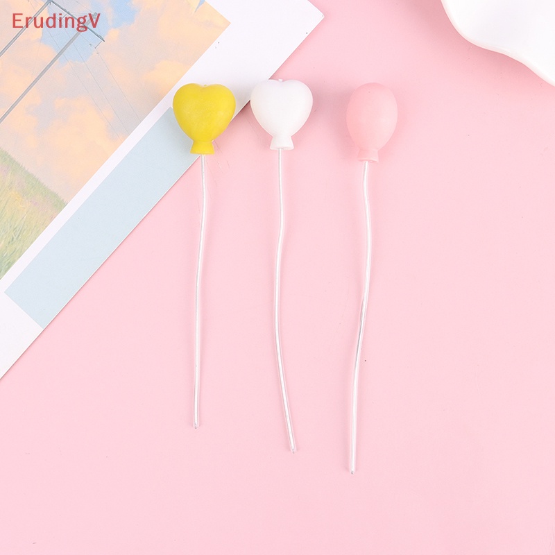 Set 6 Bóng Bay Mini Nhiều Màu Sắc Dùng Trang Trí Nhà Búp Bê