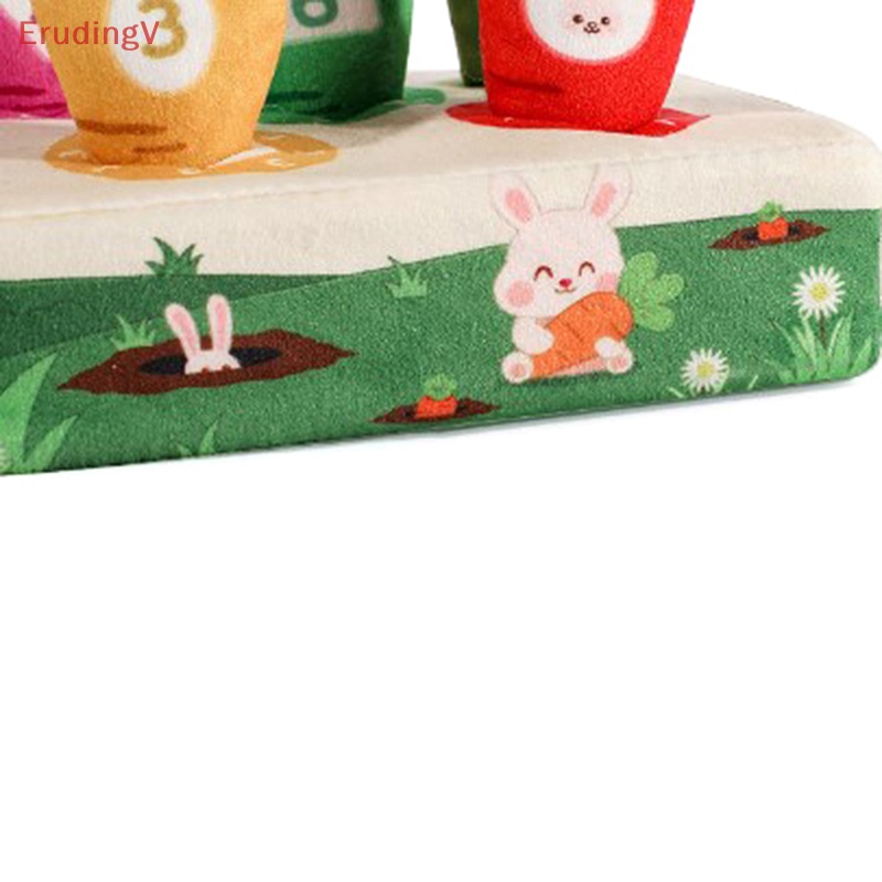 1 Bộ Đồ Chơi Nhồi Bông Hình Củ Cà Rốt Dễ Thương Cho Bé