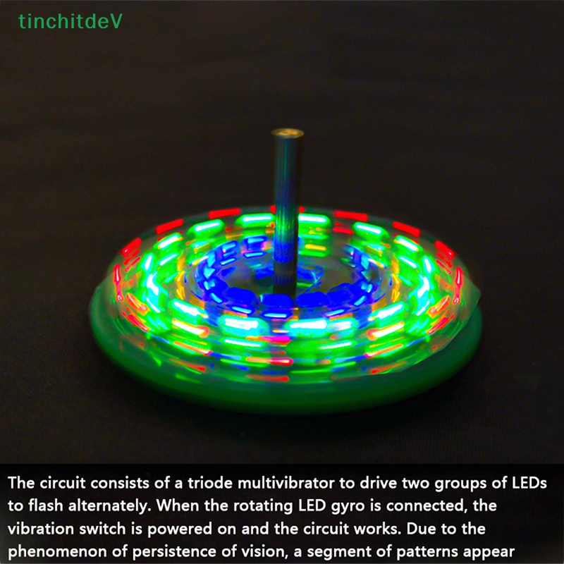 [TinchitdeV] 1 Bộ Dụng Cụ Hàn Điện Đèn LED Gyro DIY