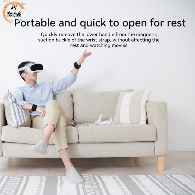 Dây Đeo Tay Cầm Điều Khiển Chơi Game Kèm Dây Đeo Chống Thất Lạc Cho Pico 4