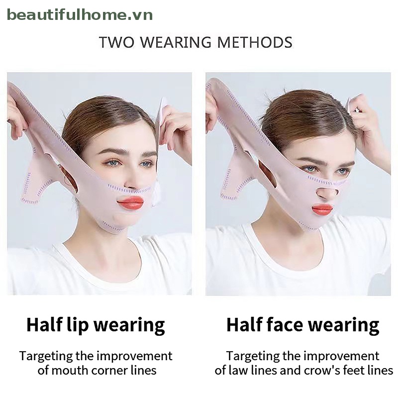 Đai Đeo Nâng Cơ Mặt Tạo Cằm Chữ V Chống Nếp Nhăn Lifg