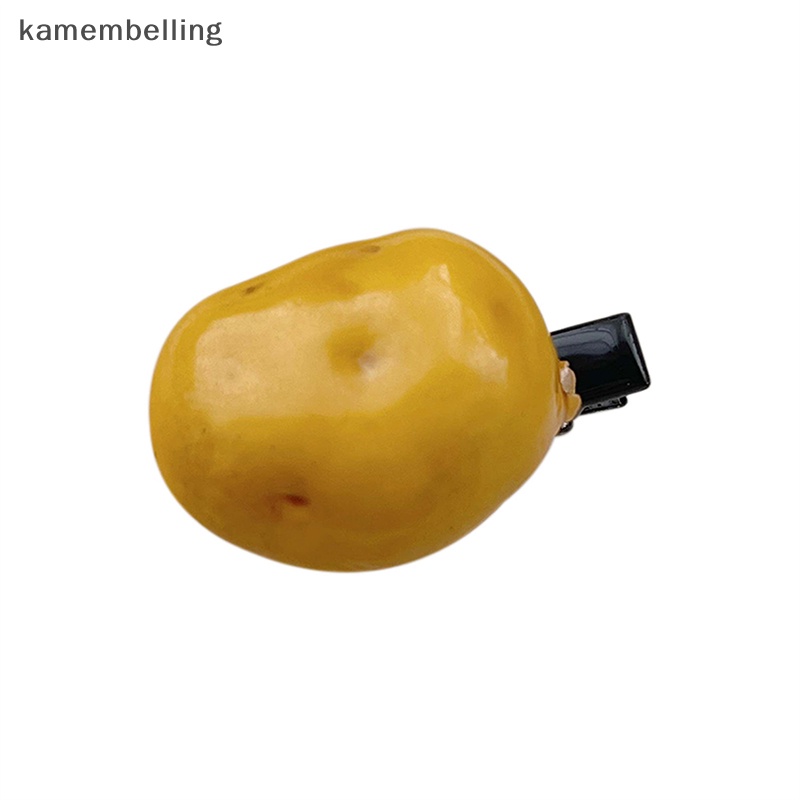 Kẹp Tóc Nhỏ Hình Trái Cây Và Rau Củ Dễ Thương Cho Bé Gái