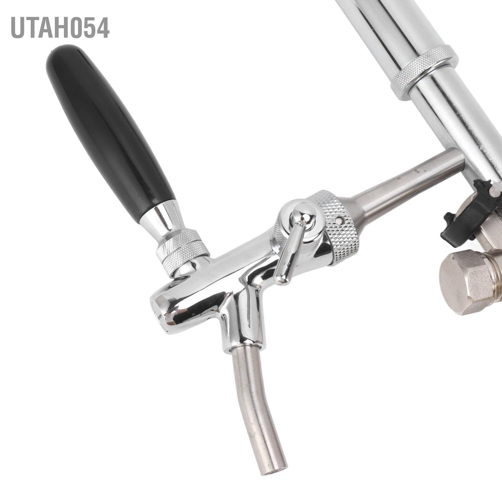 Utah054 Máy bơm tiệc bia Keg 4 inch bằng thép không gỉ cho các bữa dã ngoại Homebrew Tiệc chào mừng Sự kiện đám cưới Họp mặt gia đình