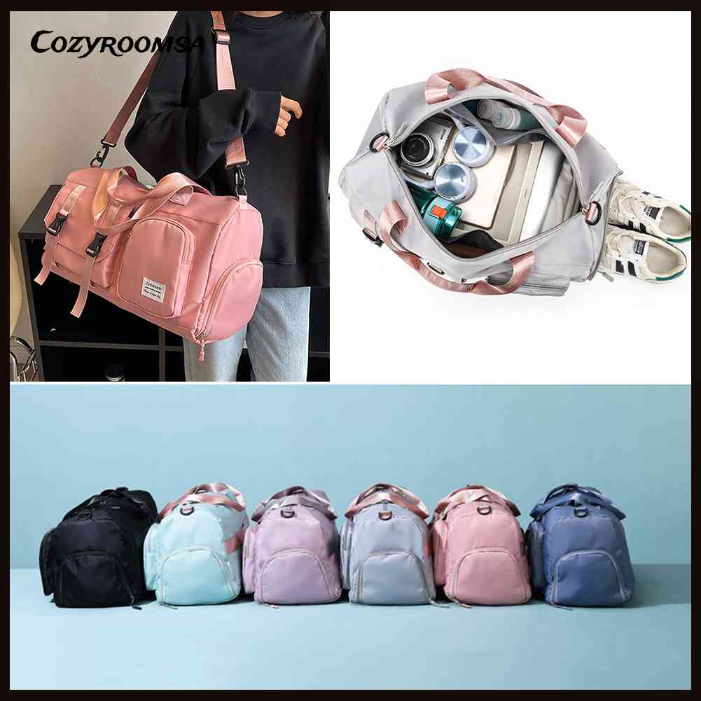 Túi Đựng Đồ Tập Thể Thao Sức Chứa Lớn Chia Ngăn Khô / Ướt Tiện Dụng Cho Nam Và