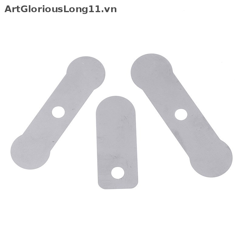 Set 10 Tấm Van Khí Hoặc Tấm Nhôm Màu Bạc