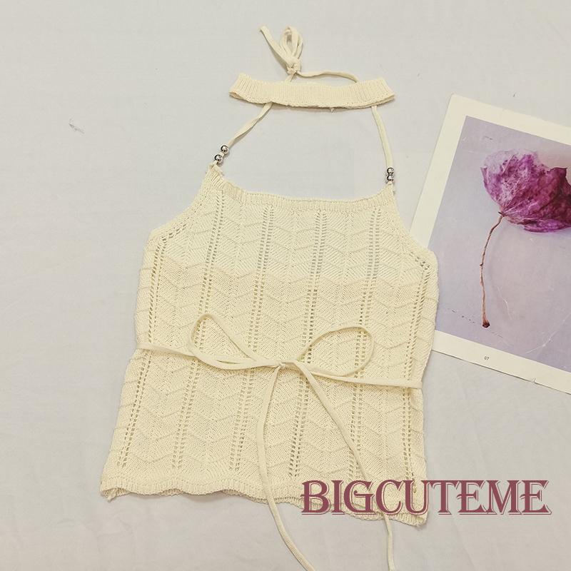 Áo Croptop Sát Nách Màu Trơn Ôm Dáng Thời Trang Mùa Hè Cho Nữ