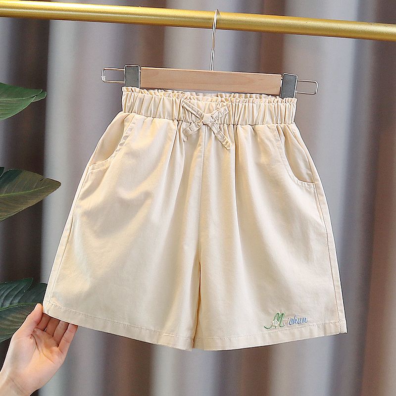 Quần Short Thể Thao Mùa Hè Phong Cách Phương Tây Hàng Mới 2023 Dễ Phối Đồ Cho Bé Gái