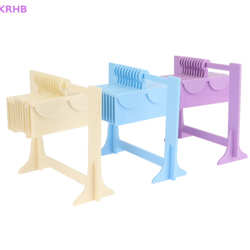 Set 10 Giá Đỡ Lông Mi Mini Bằng Acrylic Tiện Dụng Mới