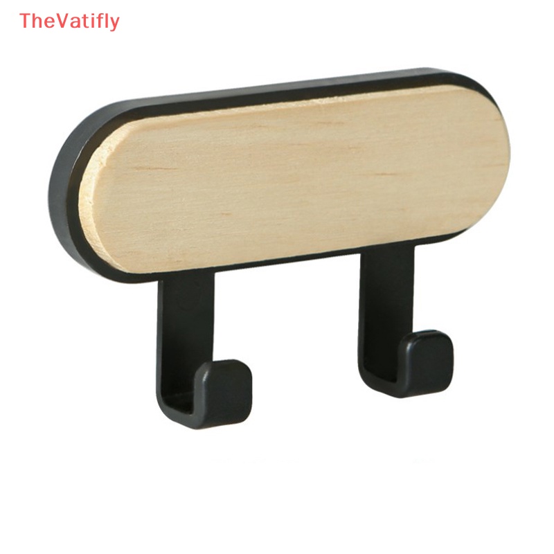 [Thevalifly] Giá Đỡ Điện Thoại / Chìa Khóa / Mũ / Khăn Quàng Cổ Bằng Gỗ Chắc Chắn