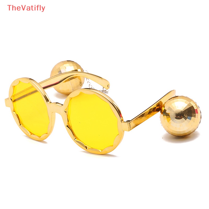 Mắt Kính Hình Quả Cầu Phong Cách Retro Những Năm 70s 80s