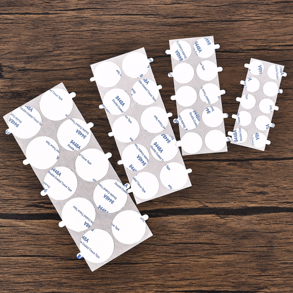 10PCS Vòng Double Side Tape Seal Wax Stamp Sticker Tự dính Double Side Vòng Wax Stamp Nến