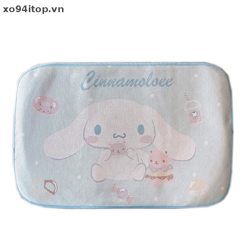 Xoitop Vỏ Gối Bằng Lụa Lạnh Thoáng Khí Thoải Mái Họa Tiết Hoạt Hình Kawaii Dành Cho Học