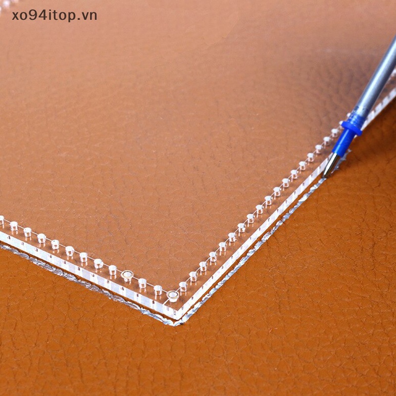 1 Khuôn Cắt Dập Nổi Trang Trí Sổ Tay / Đồ Da Bằng Acrylic DIY