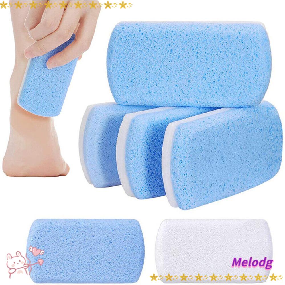 MELODG Bộ 2 Đá Mài Tẩy Tế Bào Chết Cho Bàn Chân Hai Mặt Tiện Dụng