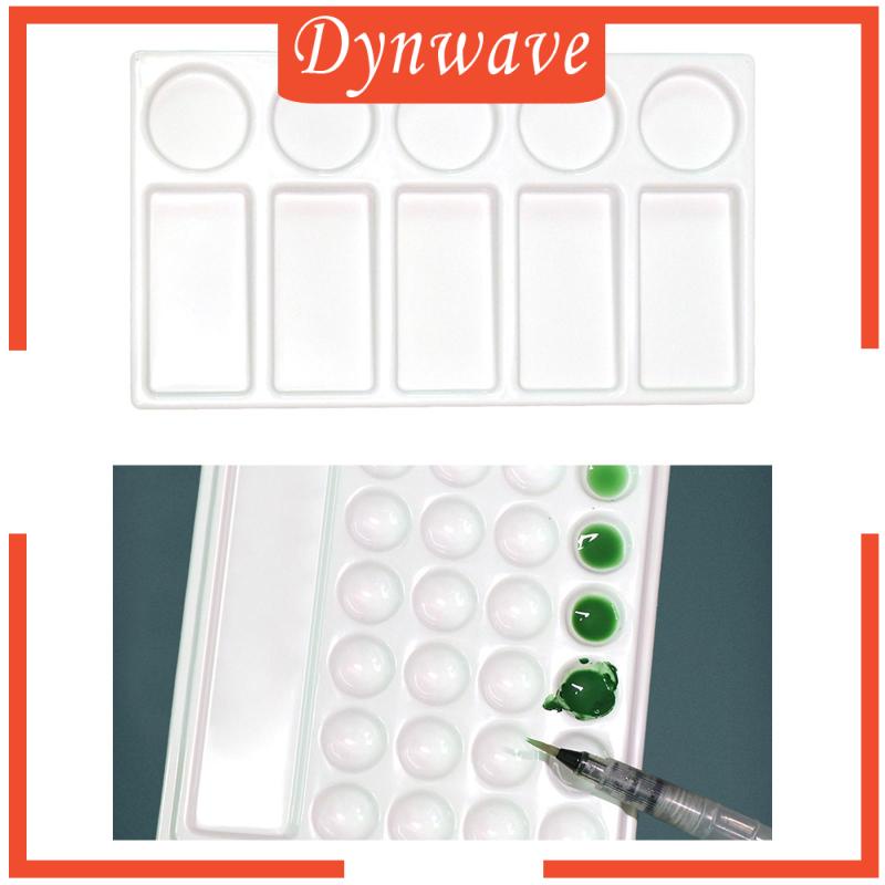 [Dynwave] Bảng Pha Màu Nước Giả Gốm Dễ Vệ Sinh DIY