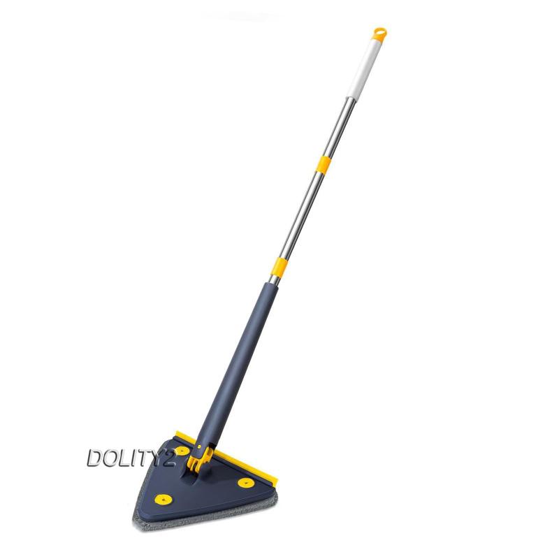 Bộ 2 Miếng Lau Nhà Hình Tam Giác Có Thể Điều Chỉnh Xoay 360 Độ Tiện Dụng