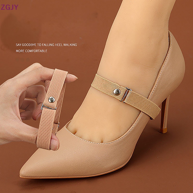 1 Cặp Dây Co Giãn Đeo Giày Cao Gót Chống Rơi Có Thể Điều Chỉnh Mới