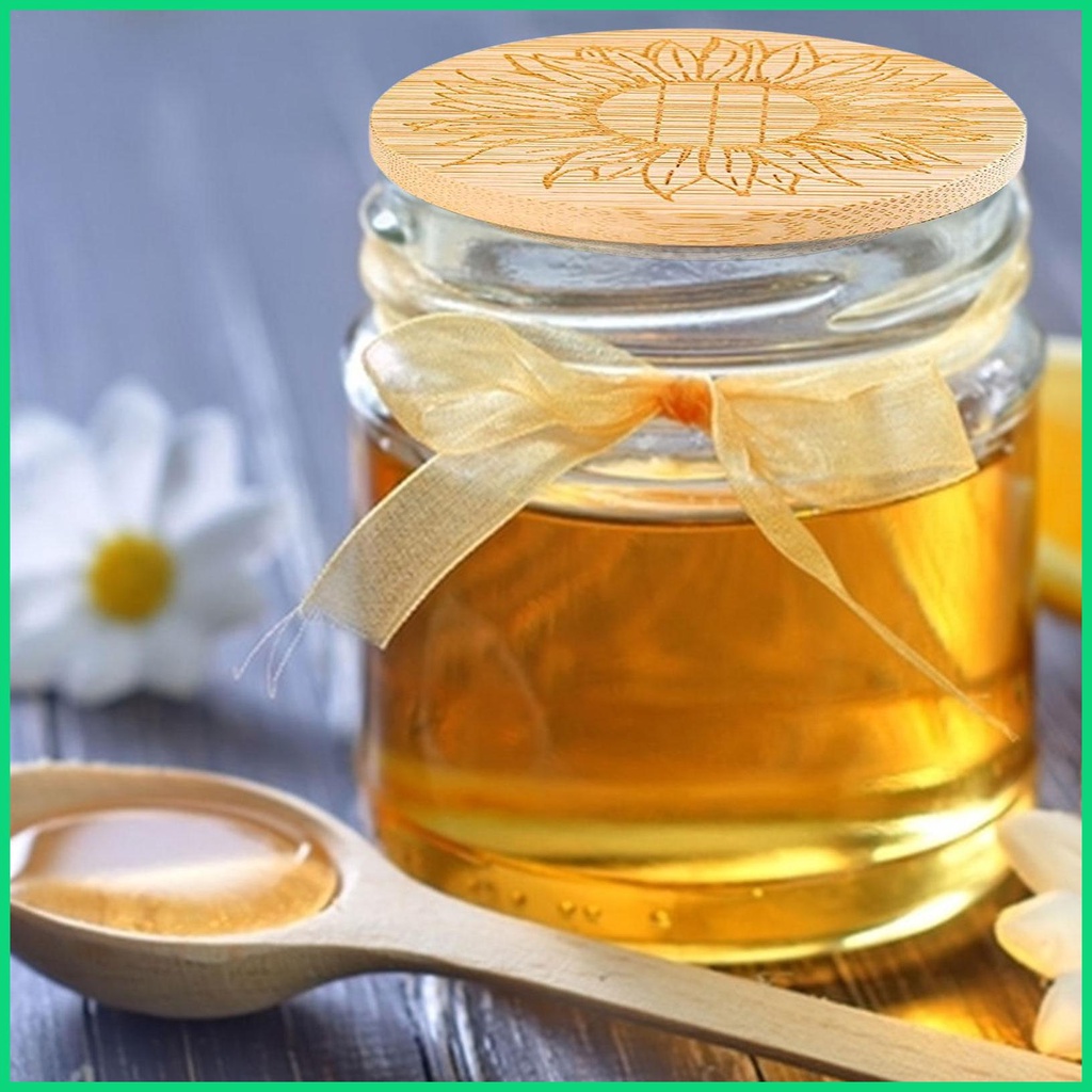 Bộ 6 Nắp Đậy Lọ Mason Bằng Silicone Chống Rò Rỉ Có Thể Tái Sử Dụng