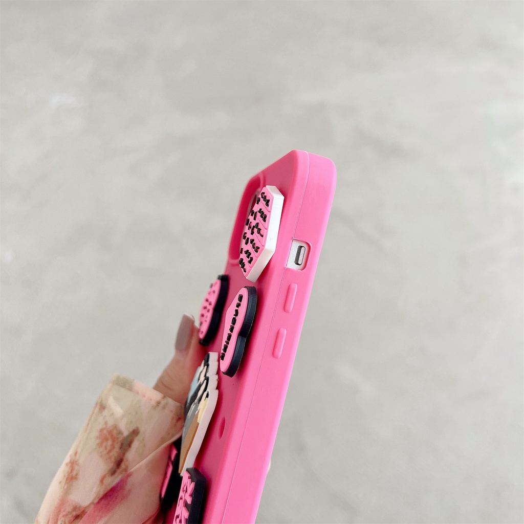 Ốp Điện Thoại Tpu Dẻo Màu Trơn In Hình Nhóm Nhạc Cô Gái Độc Đáo Chống Sốc Cho iPhone 14 13 12 11 Pro Max